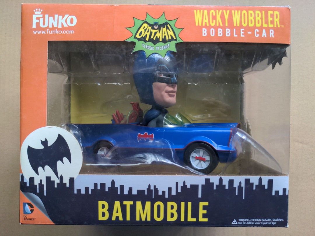 Funko DC Universe Batmobile WackyWobbler