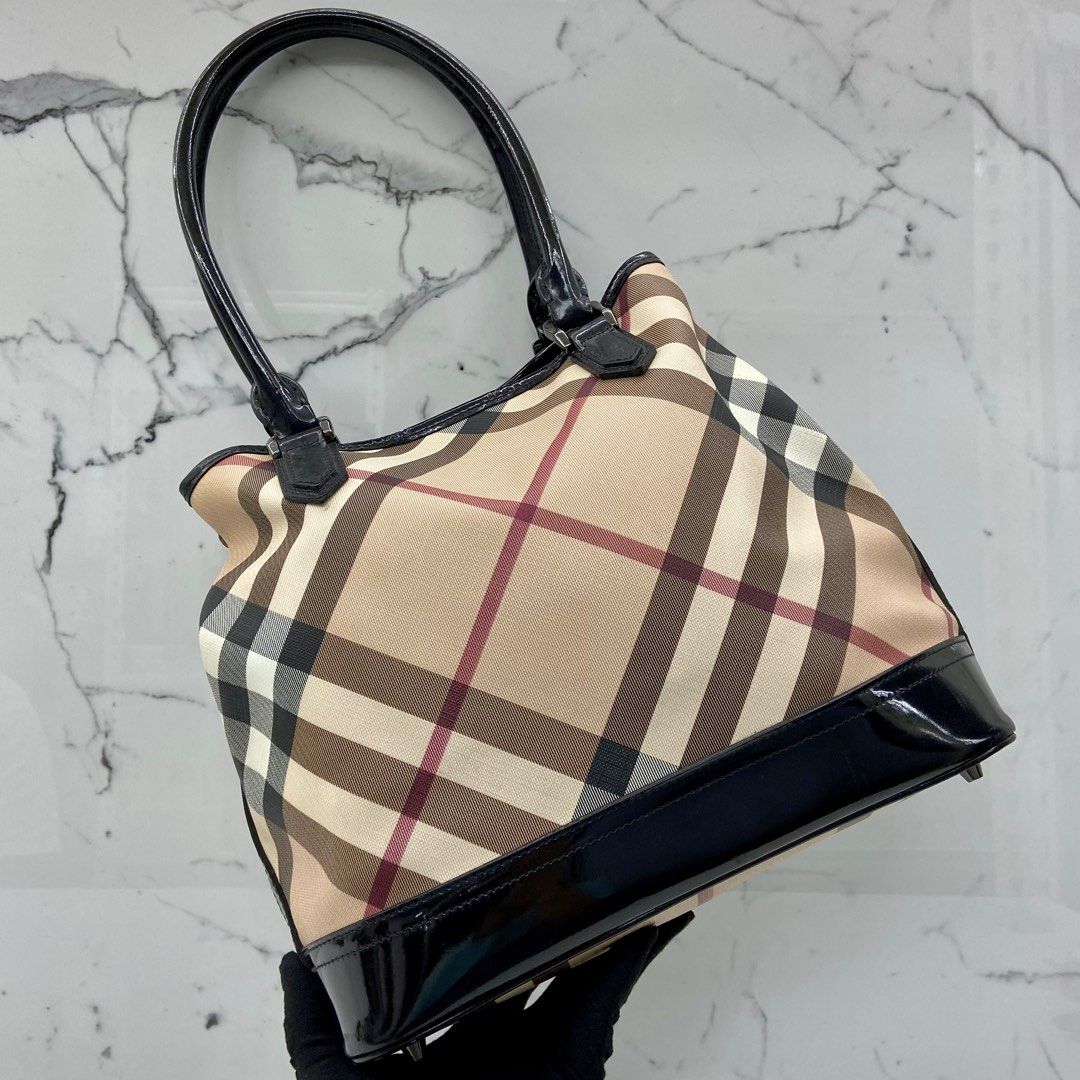 BURBERRY MULTICOLOUR PVC SHOULDER BAG 237004741