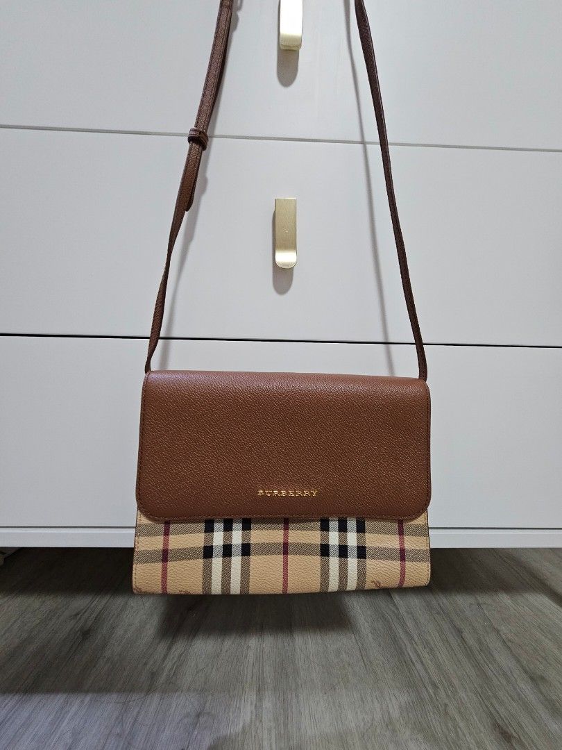 Burberry Sling Bag, Luxury, Bags & Wallets on Carousell