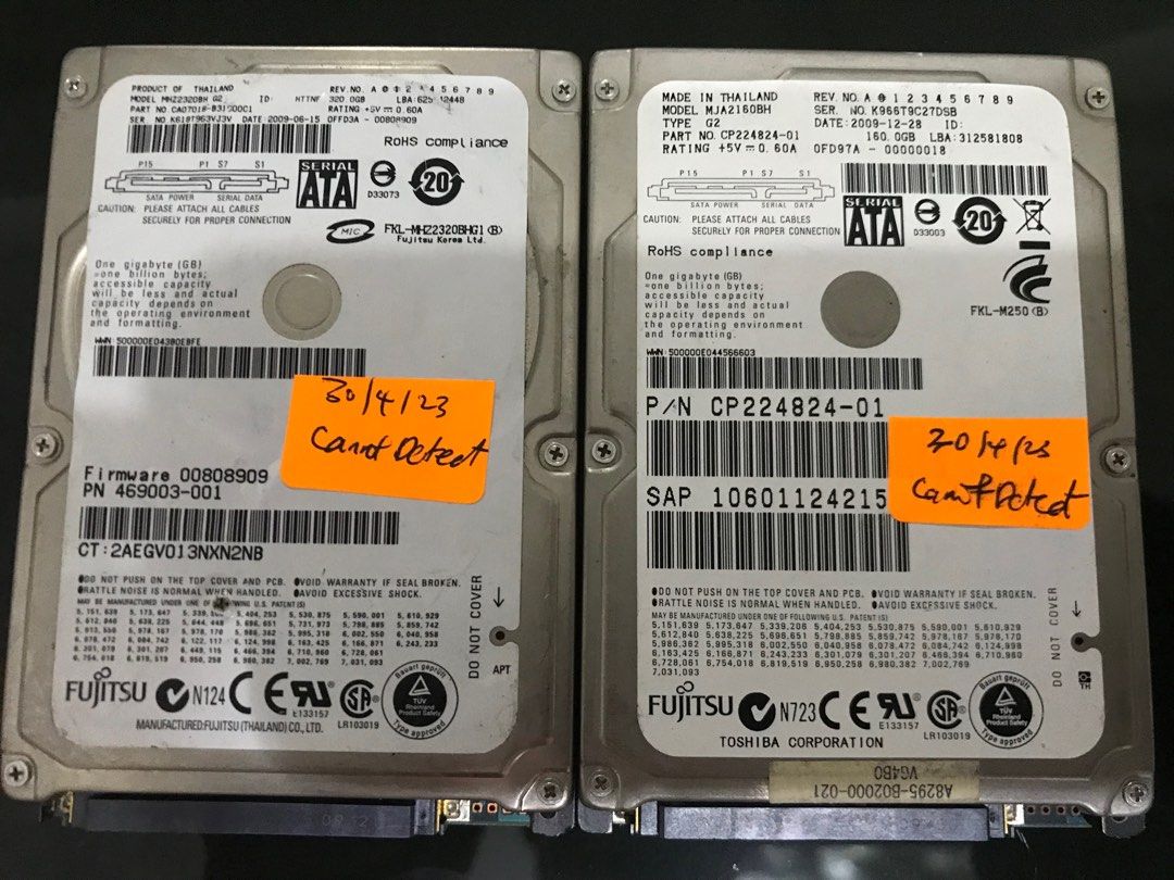 Cannot detect hard disk, Computers & Tech, Parts & Accessories, Hard