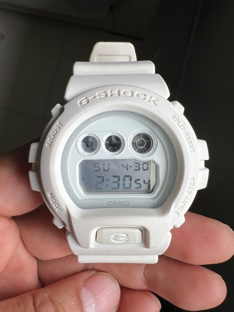 Casio digital sales watch white
