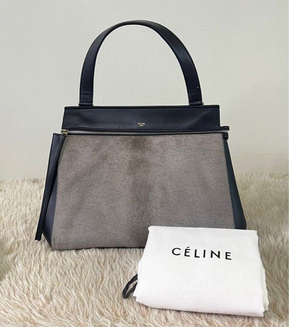 Celine Top Handle Medium Pony Hair Edge Bag (Category: Luxury Bags & Wallets) located in Manila. Submitted by bagislifeshop (Listing ID 1229263954, Image 1). Description: .