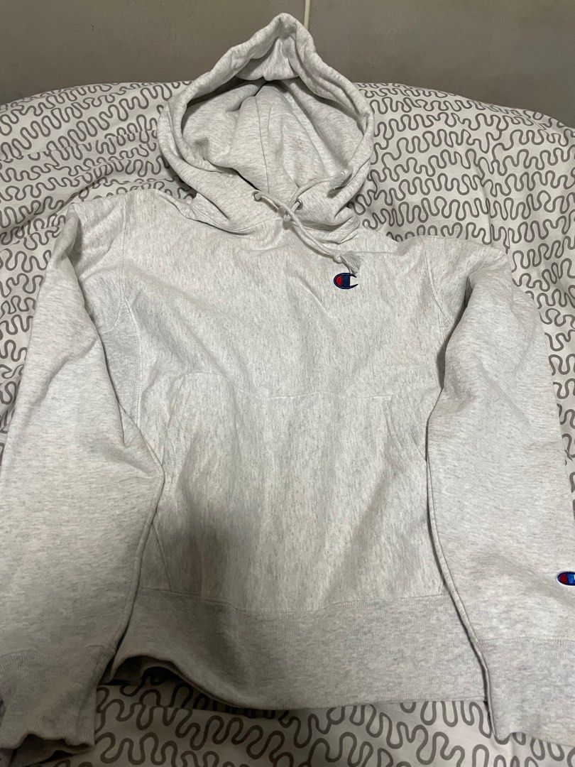 Champion Reverse Weave C logo hoodie Men s Fashion Coats