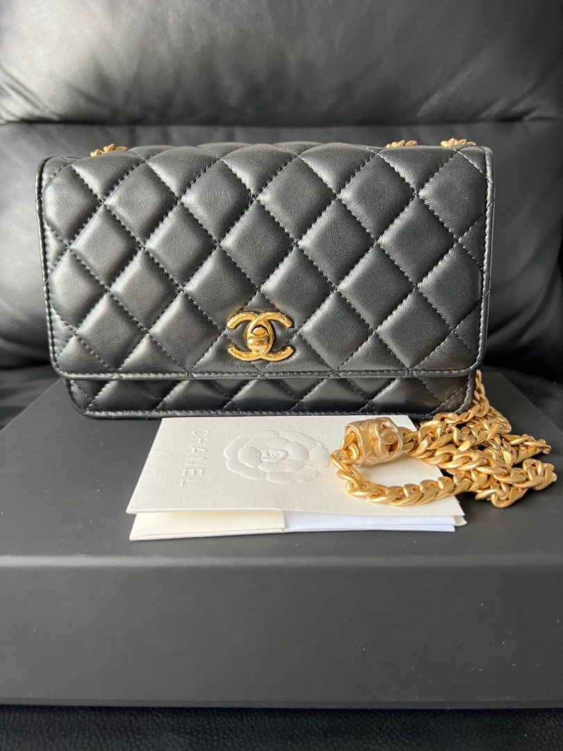 Chanel 22k WOC, Luxury, Bags & Wallets on Carousell