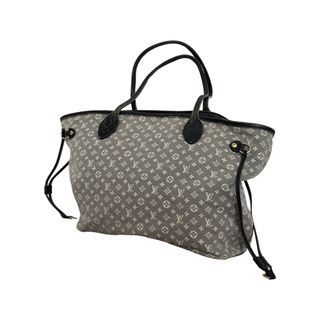 Louis Vuitton, Bags, Neverfulldenim Patchwork Damier Blue Navy Red Mm Tote  Bag Shoulder Bag Handbag