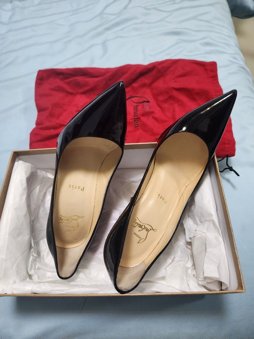 Christian louboutin 37.5 Decollete 554 Women s Fashion Footwear