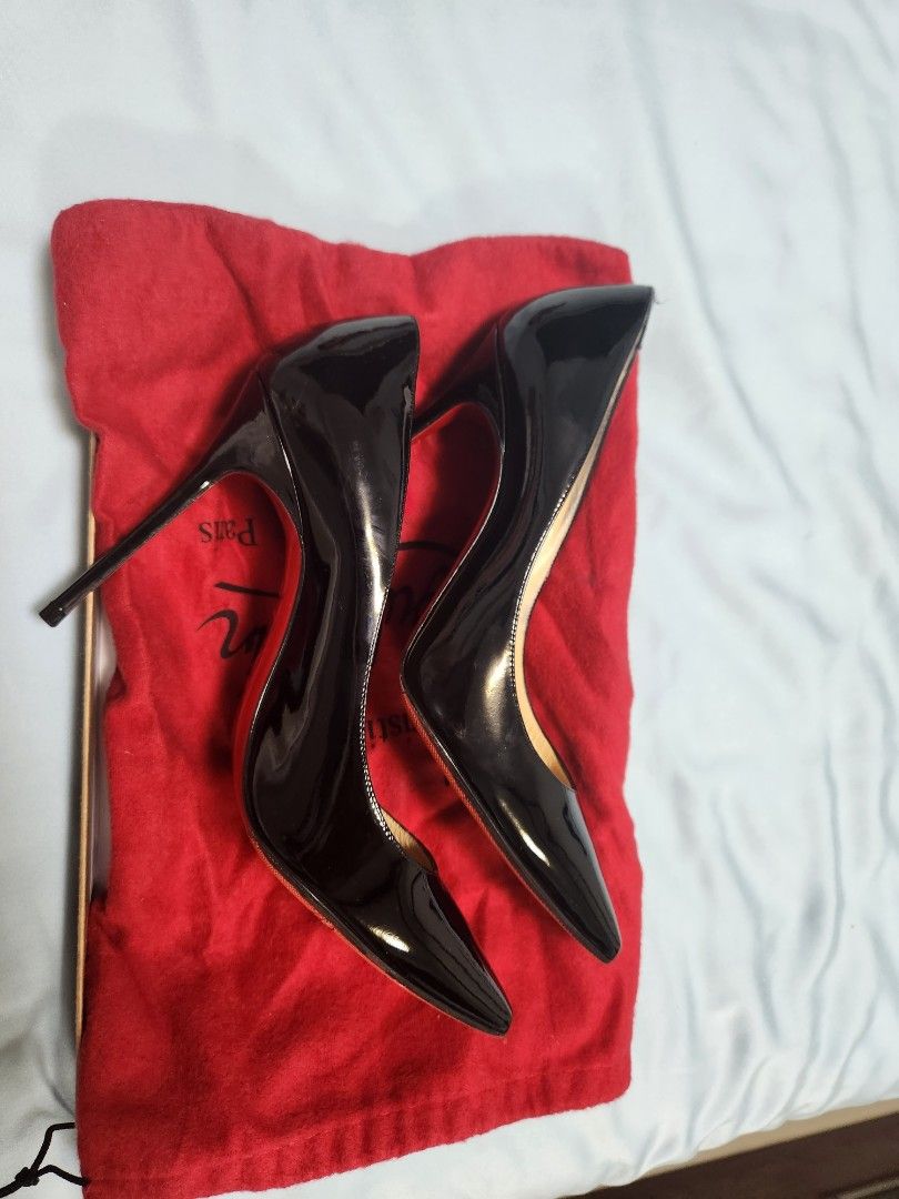 Christian louboutin decollete shop 554 100mm pumps black