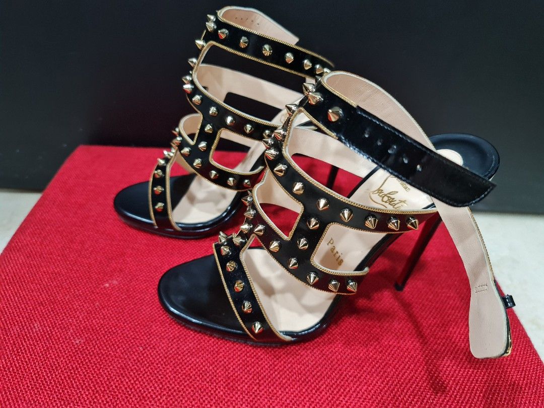 Christian louboutin black sale