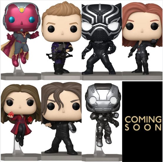 Civil War Build A Scene funko pop preorder (Both Amazon exclusive