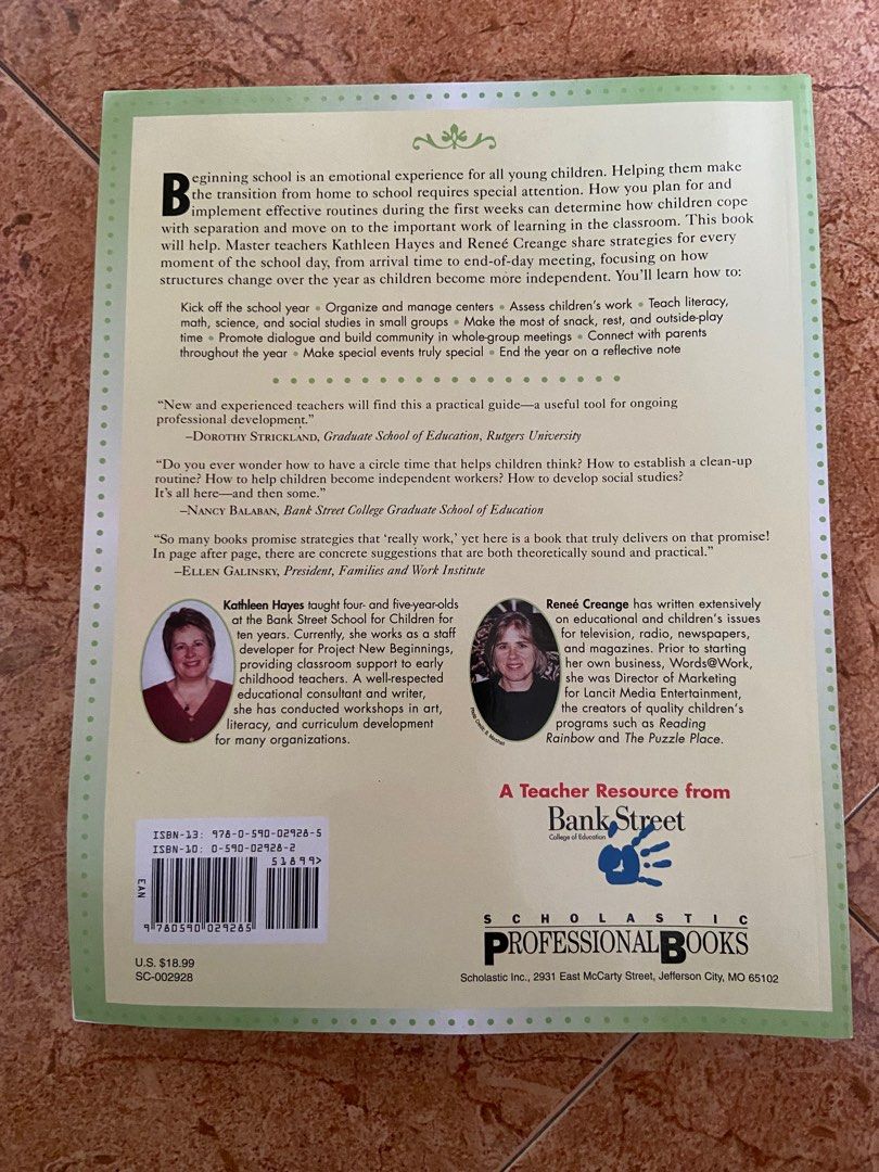 Classroom Routine Books Classroom routines that really work for prek and kindergarten, Hobbies ...