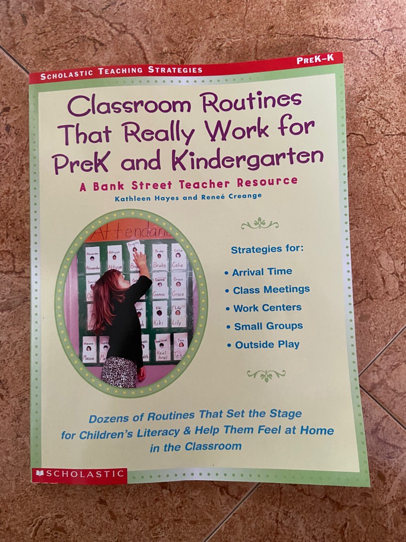 Classroom Routine Books Classroom routines that really work for prek and kindergarten, Hobbies ...