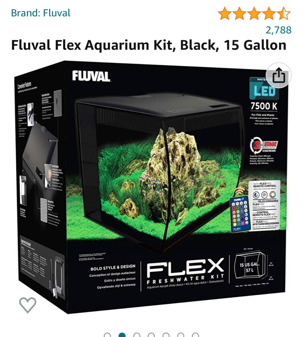 Complete aquarium kit / Fish tank, Pet Supplies, Homes & Other Pet