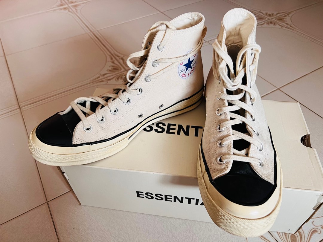 Converse x Essentials FOG Sneakers Men s Fashion Footwear