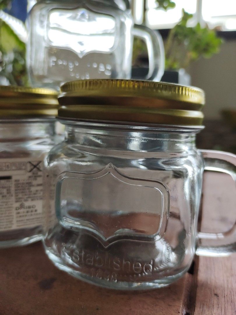 Daiso Glass Jar, TV & Home Appliances, Kitchen Appliances, Other