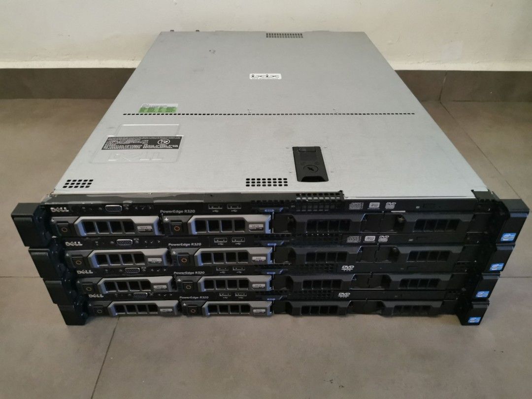 dell poweredge 1u r210 r310 r410 r320 r420 r430 +... Dell Poweredge R320 NAS 1U server, Computers & Tech, Desktops on Carousell