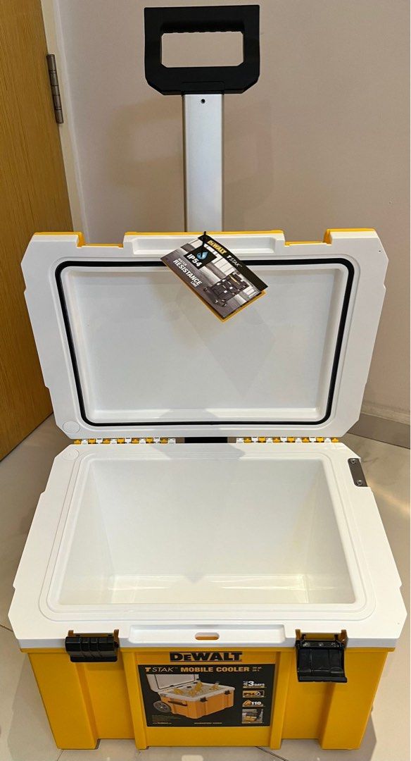 Dewalt Tstak Wheel Cooler + Clear Lid Organiser, Furniture & Home
