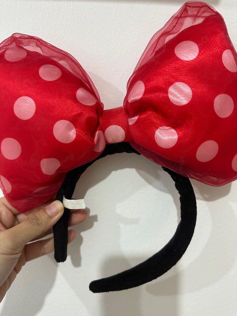 Disney Minnie Mouse Headband, Women's Fashion, Watches & Accessories