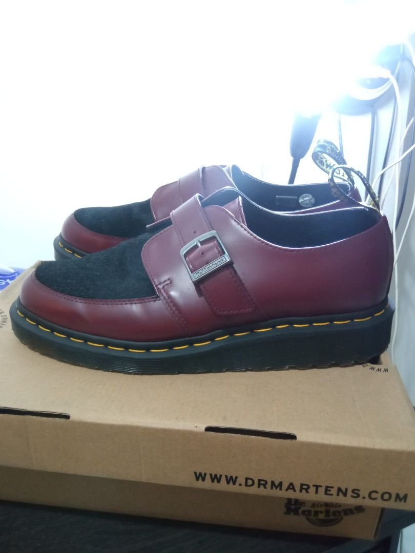 DR. MARTENS RAMSEY MONK SIZE UK 9 (43), Fesyen Pria, Sepatu