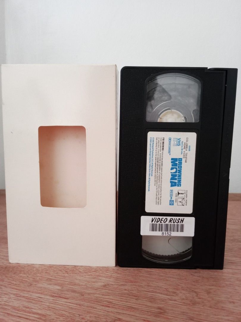 Drowning Mona VHS TAPE (Category: CDs & DVDs) located in Subic. Submitted by buddyhollyfan (Listing ID 1229269412, Image 1). Description: Untested - I have no time to test Molded tape Manage your expectations when it comes to old items Sure buyers only don't want a long conversation Payment Method Gcash Shipping thru LBC only for now.