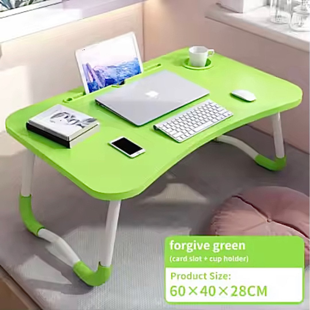 Foldable Table Laptop table bed table, Furniture & Home Living