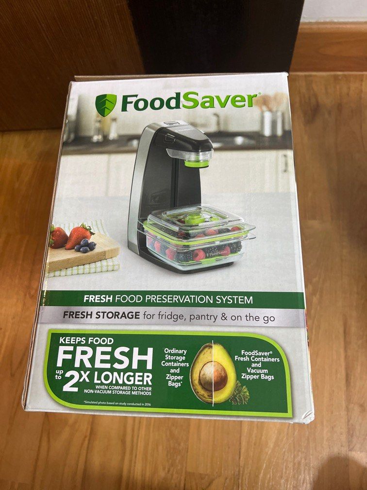 FoodSaver fresh food preservation system, TV & Home Appliances, Kitchen