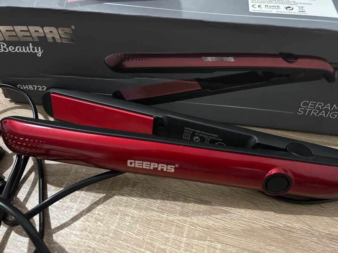 Geepas hair straightener gh8722 online
