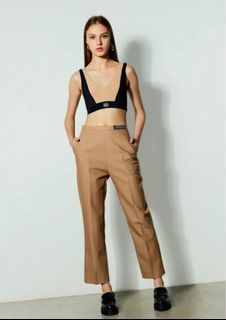 gentlewomen smart trousers beige