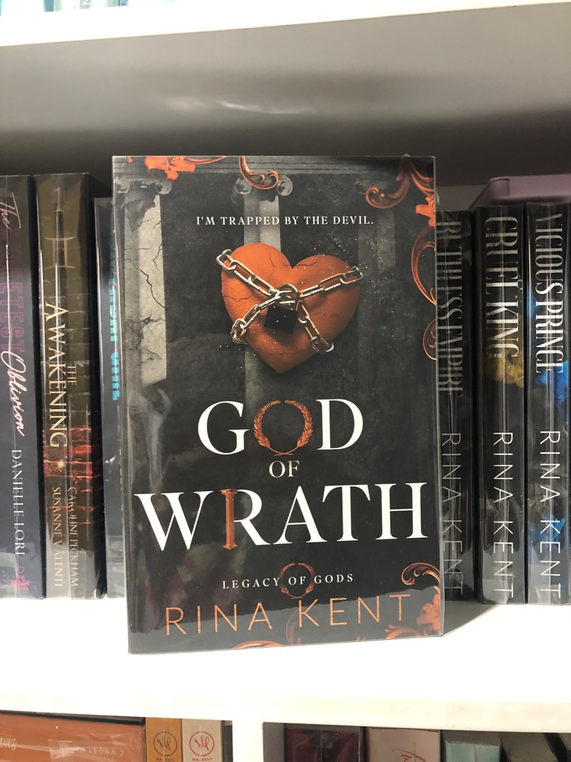 God of Wrath by Rina Kent (Legacy of Gods), Hobbies & Toys, Books ...