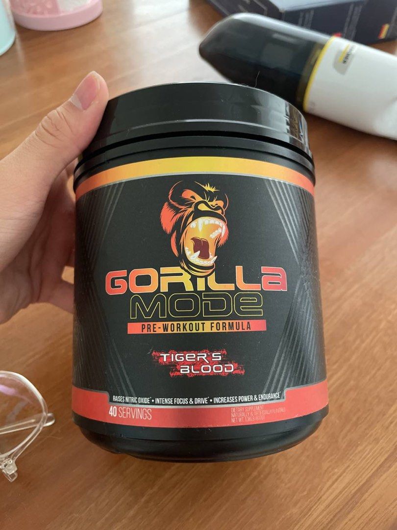 Gorilla Mode Pre Workout, Health & Nutrition, Health Supplements