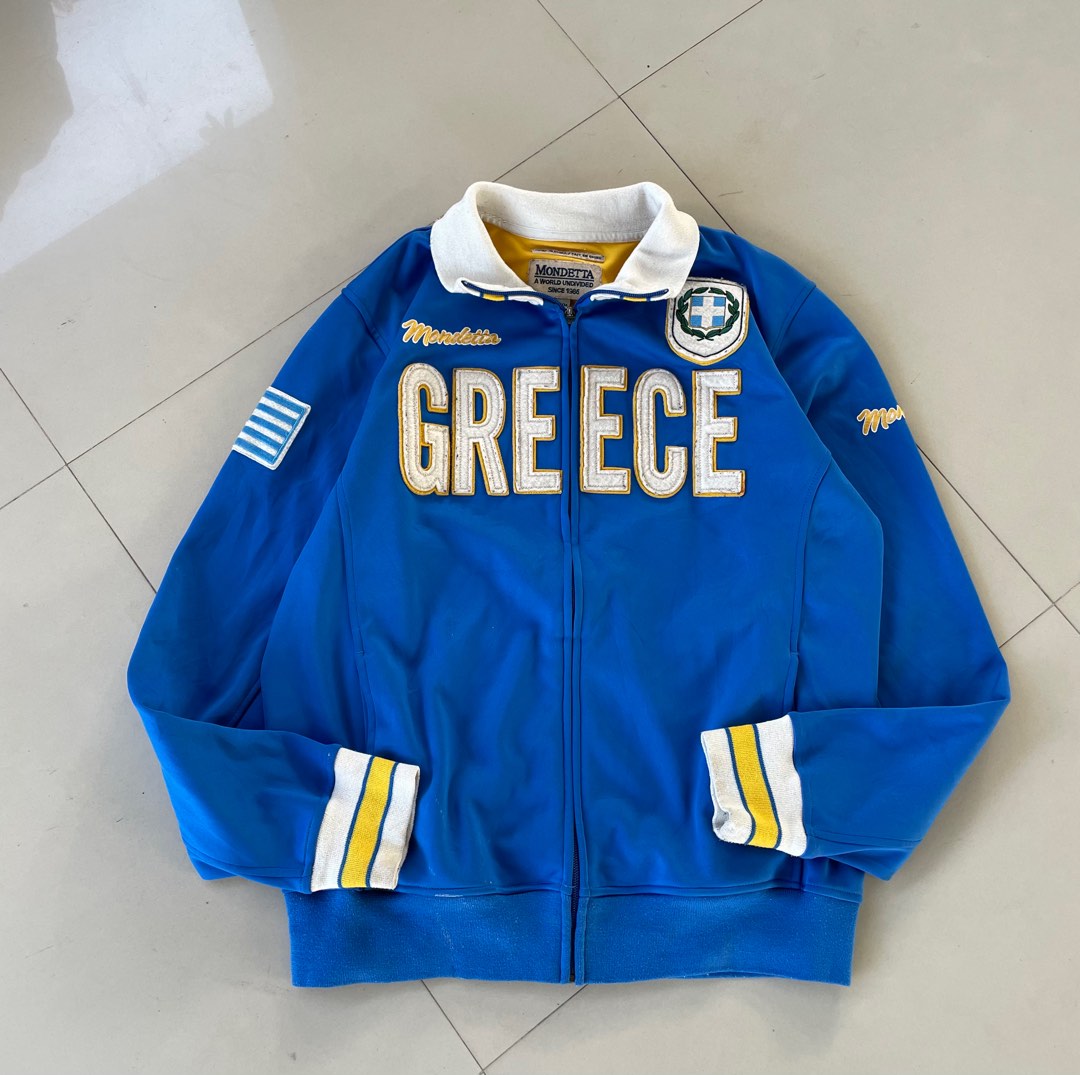 Greece Soccer Jacket, Men's Fashion, Coats, Jackets and Outerwear on