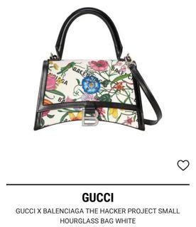 Authentic Balenciaga X Gucci The Hacker Project Monogram Jacquard Camera  Bag
