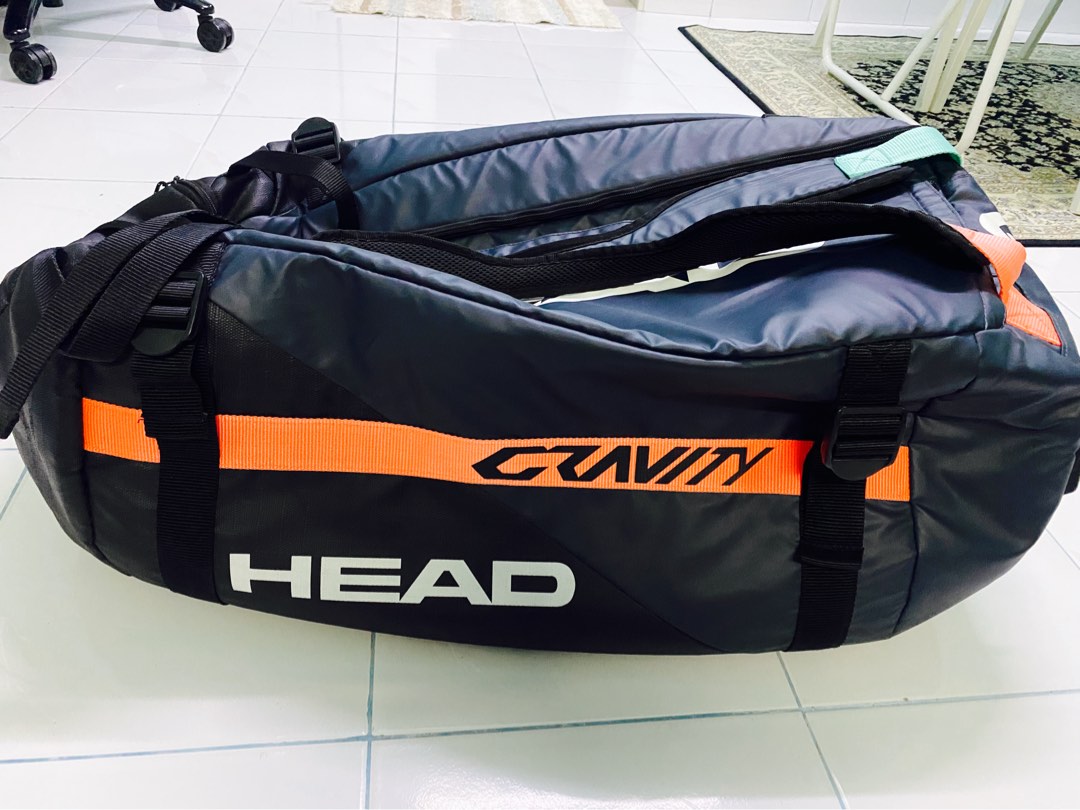 Head gravity duffle bag store