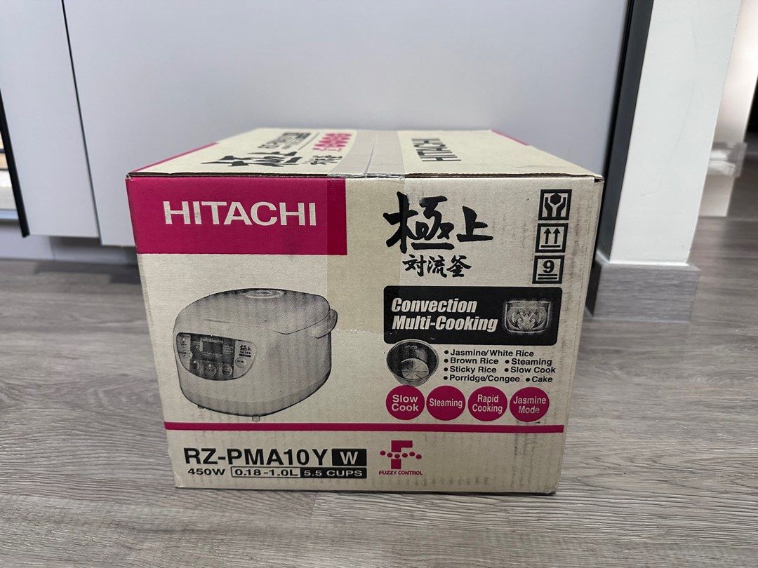 Hitachi rice cooker 5.5 cups, TV & Home Appliances, Kitchen
