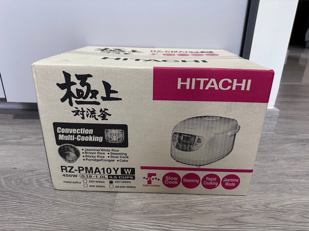 Hitachi rice cooker 5.5 cups, TV & Home Appliances, Kitchen