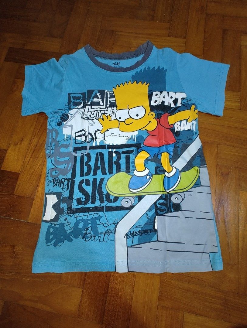 Bart simpson shorts shop h m