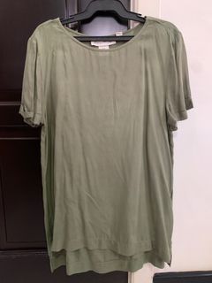 H&M moss green top