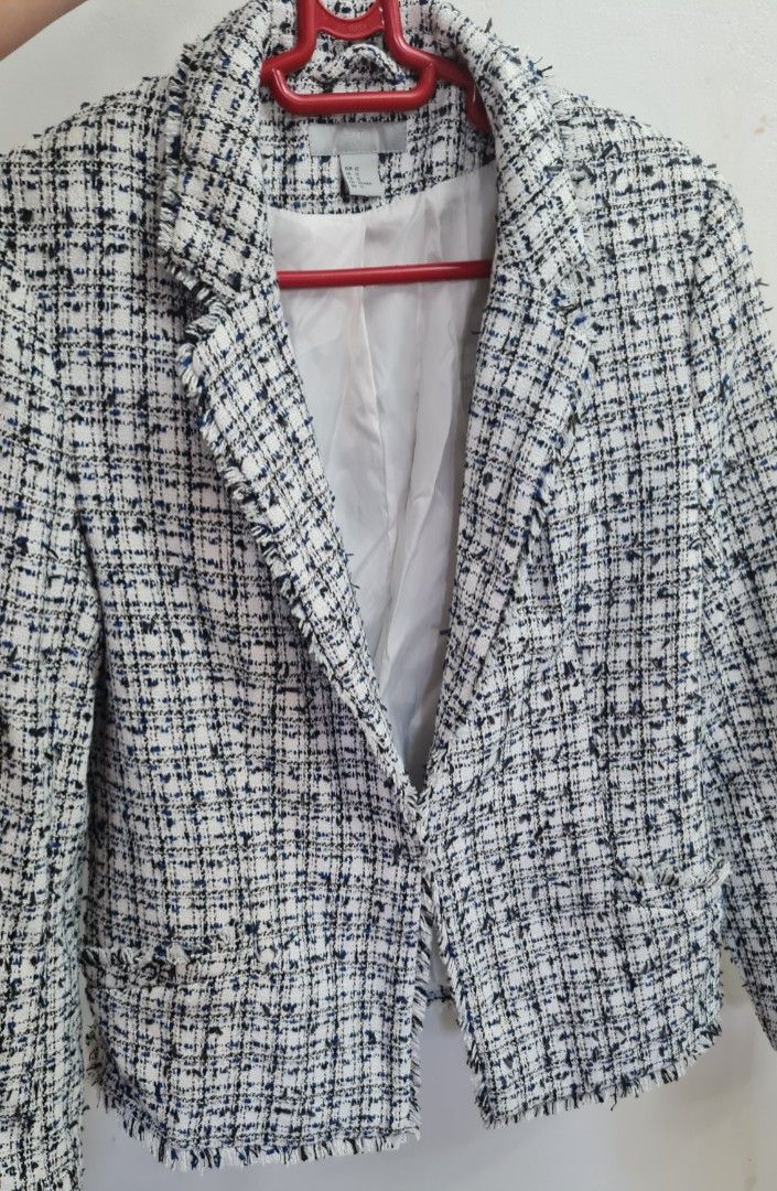 Tweed jacket womens h&m sale