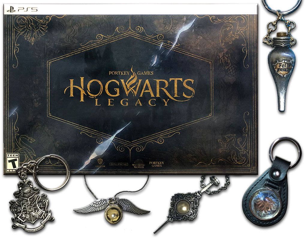 Hogwarts Legacy Collector's Edition + Keychain (R1), Video Gaming