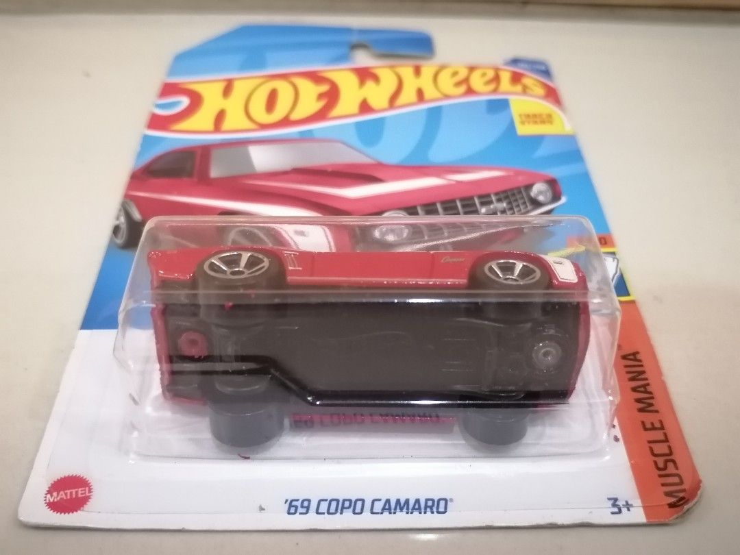 Hot Wheels 68 Copo Camaro Diecast Car Metal Red | Meses Sin Interés - Foto 6