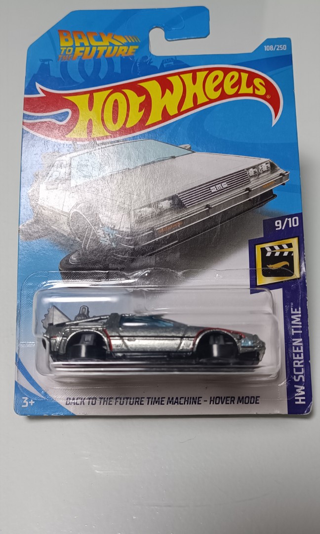 Hot Wheels Super Treasure Hunt BTTF Time Machine Hover Mode