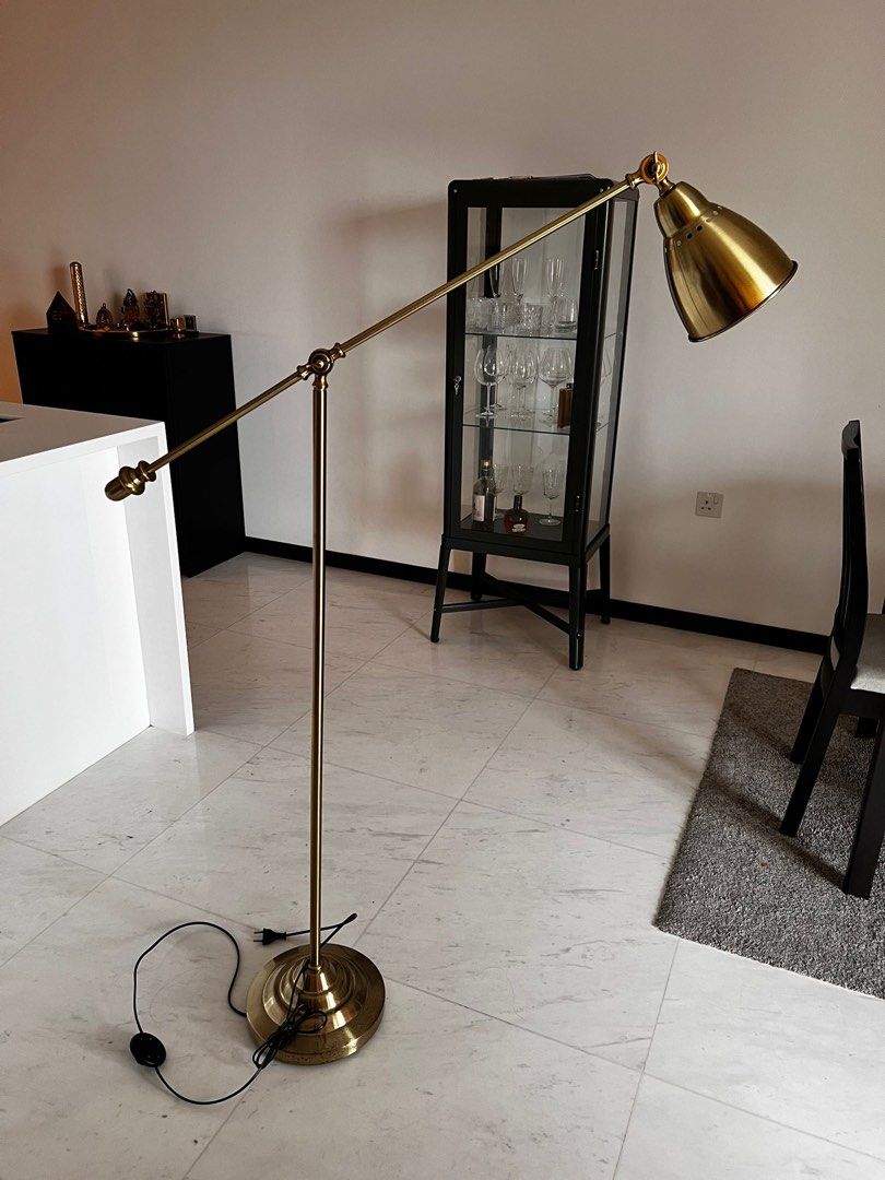 IKEA Barometer floor lamp including bulb, Furniture & Home Living