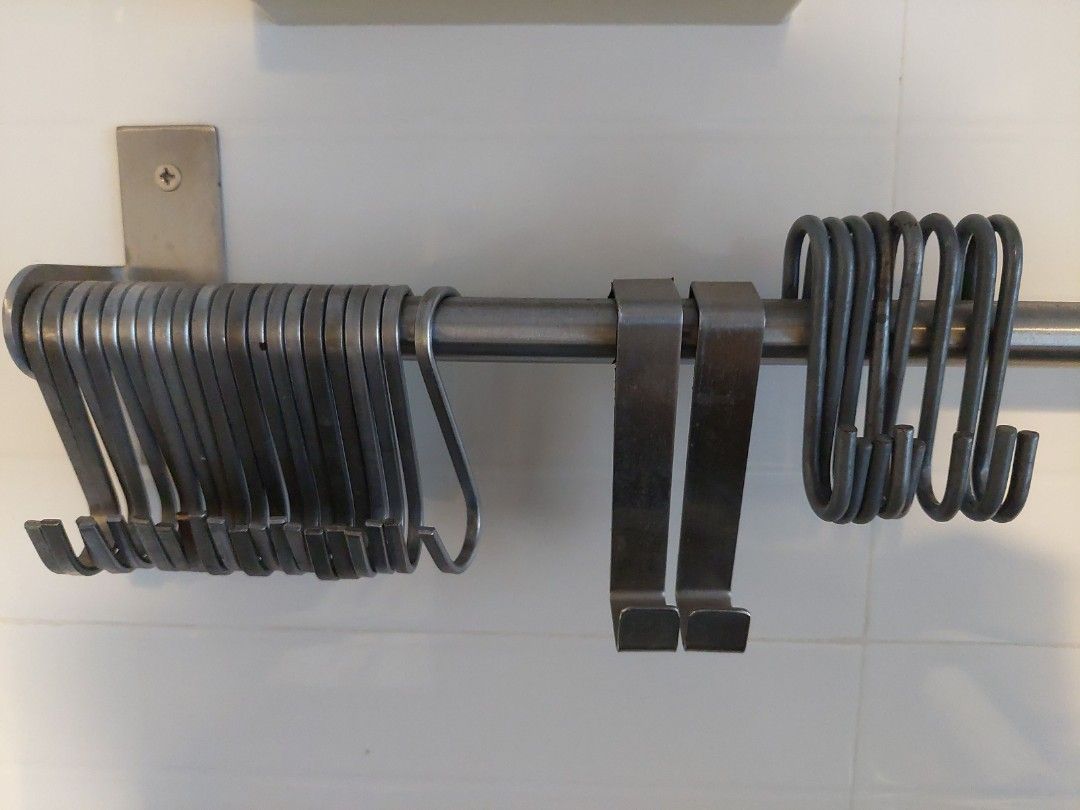 KLYKET Folding hook, aluminum/beige - IKEA