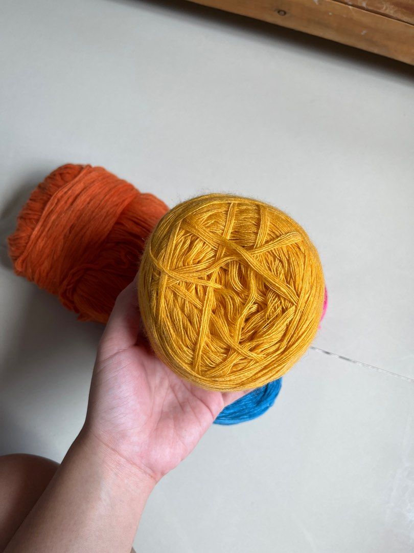 Ball of Yarn Orange