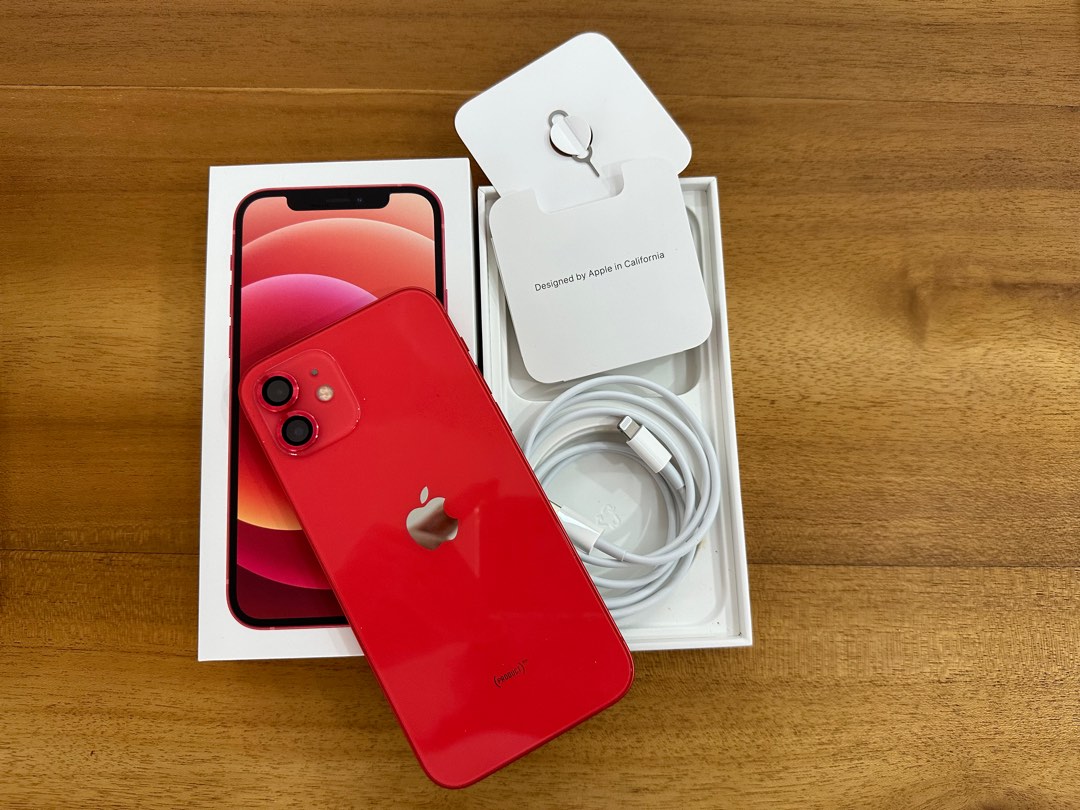 iphone12　red64gb