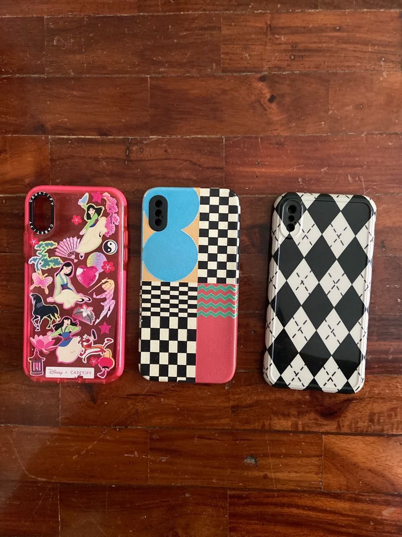 Iphone X cases (Category: Cases & Sleeves) located in Quezon City. Submitted by 072500 (Listing ID 1229325412, Image 1). Description: Selling for P60 each Take all for P150 .