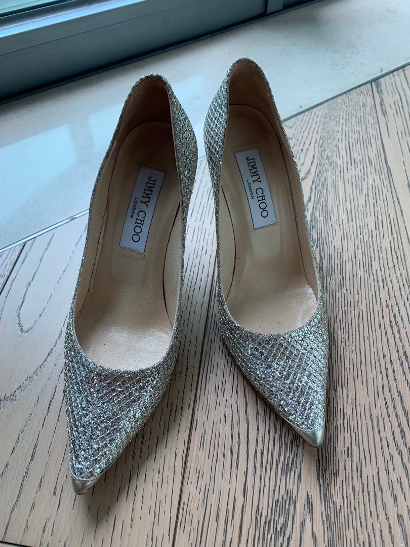 Jimmy Choo 34.5, 女裝, 鞋, 高跟鞋- Carousell