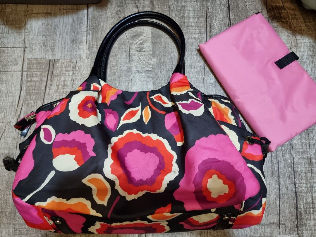 Kate spade floral diaper cheap bag