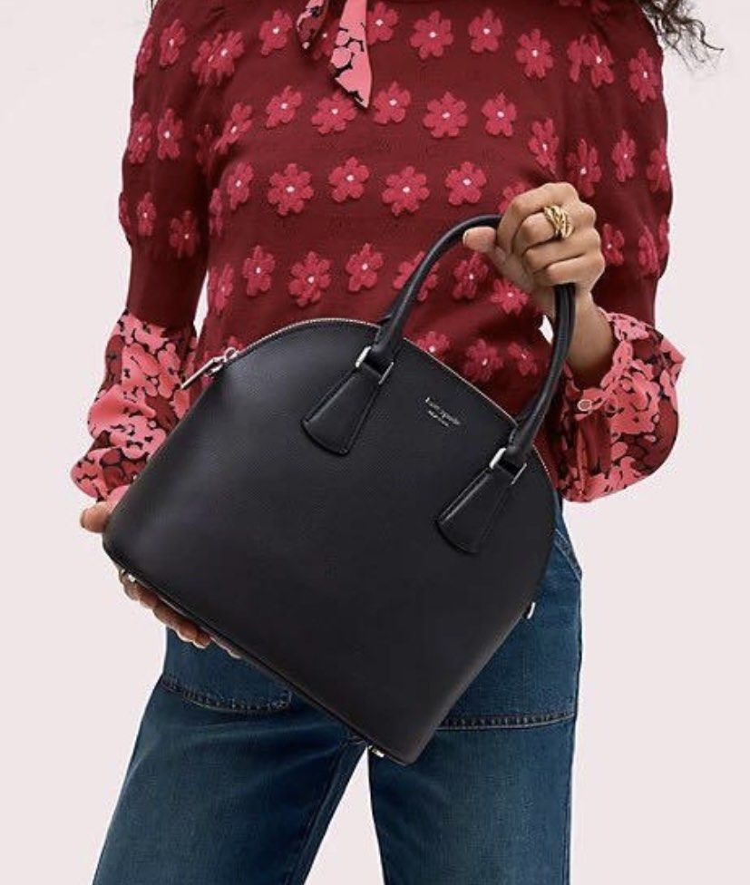 Kate Spade Sylvia Large Dome Satchel Luxury Bags Wallets on Carousell