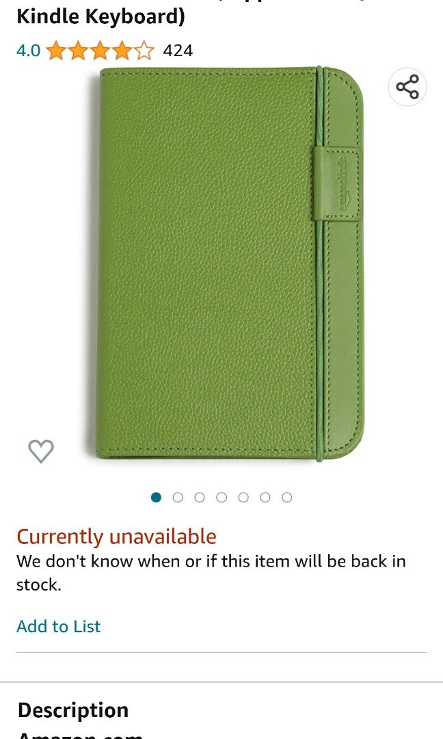 Kindle Cover with Light Keyboard Kindle 3, Mobile Phones & Gadgets, E