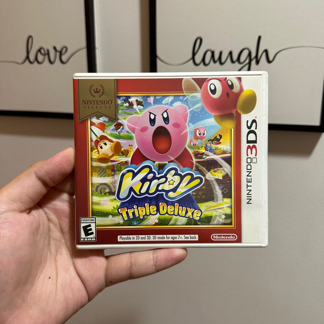 Kirby Triple Deluxe 3ds game, Video Gaming, Video Games, Nintendo on  Carousell